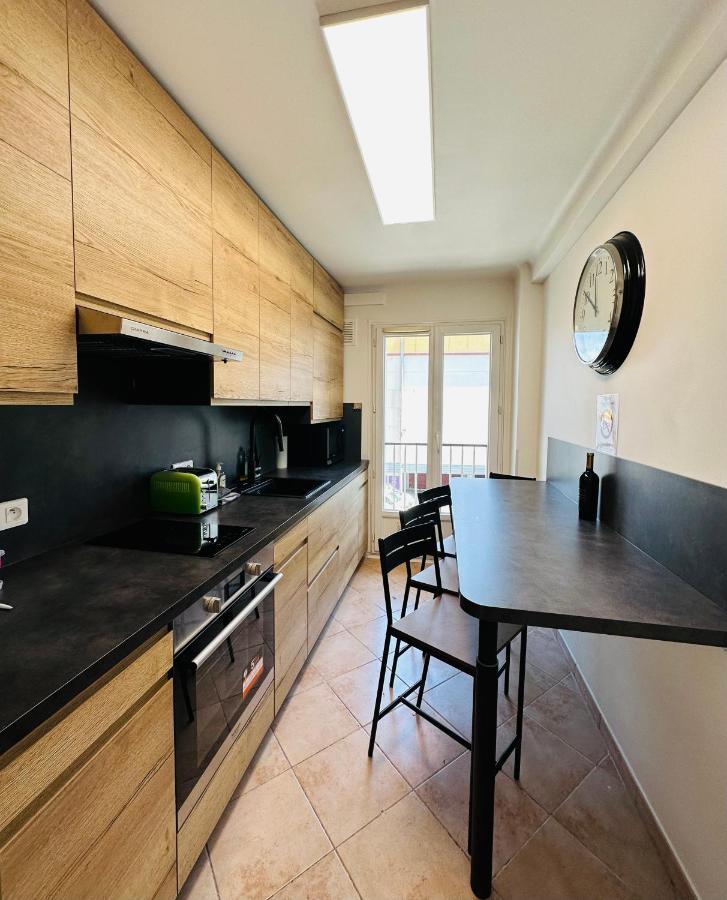 The Nice - 3 Rooms, 3Air Cond, 3Tv, 3Fans, 2 Wc, Wifi Everywhere 5Min Aeroport, Train, Beach, 1Min Tram, 15 Min Centre, Port, Parking Possible Esterno foto