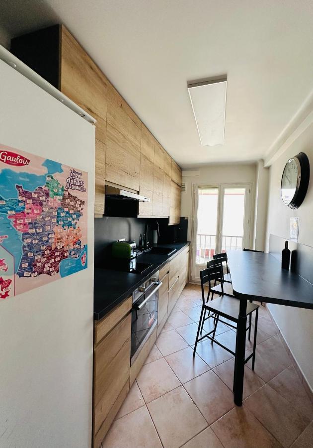 The Nice - 3 Rooms, 3Air Cond, 3Tv, 3Fans, 2 Wc, Wifi Everywhere 5Min Aeroport, Train, Beach, 1Min Tram, 15 Min Centre, Port, Parking Possible Esterno foto